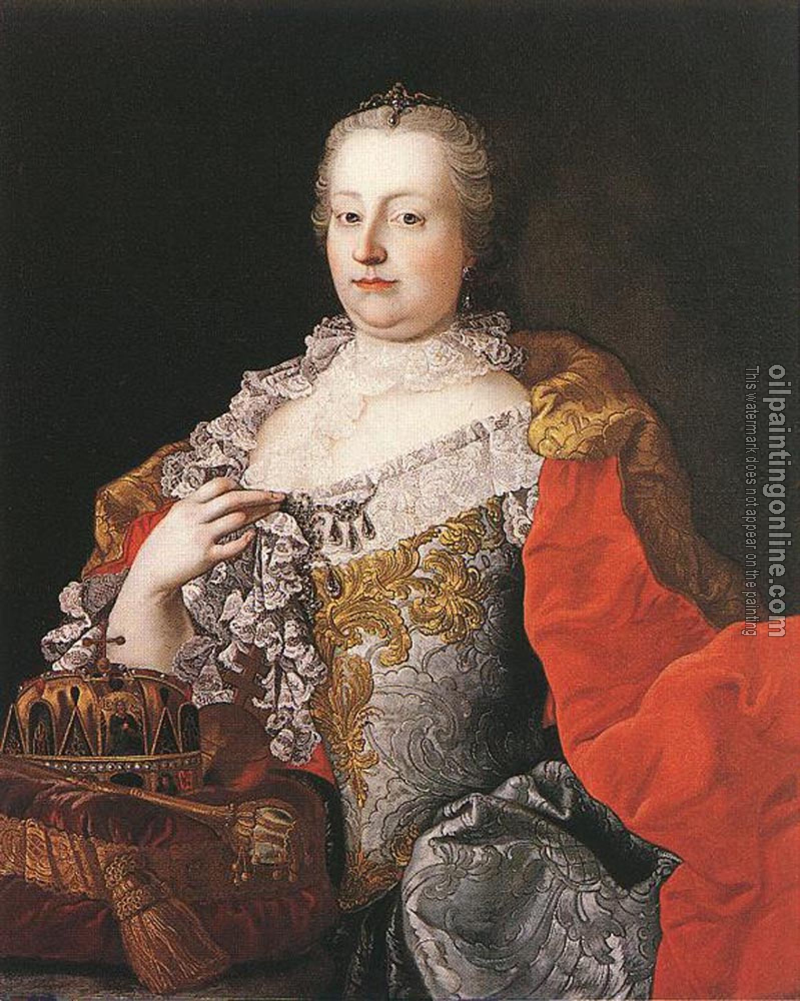 Martin van, Meytens - Queen Maria Theresia